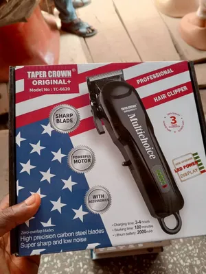 Taper crown professional hair clipper 